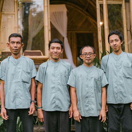 Вілла Arcada Bali Bamboo House Сідемен Екстер'єр фото