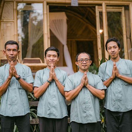 Вілла Arcada Bali Bamboo House Сідемен Екстер'єр фото