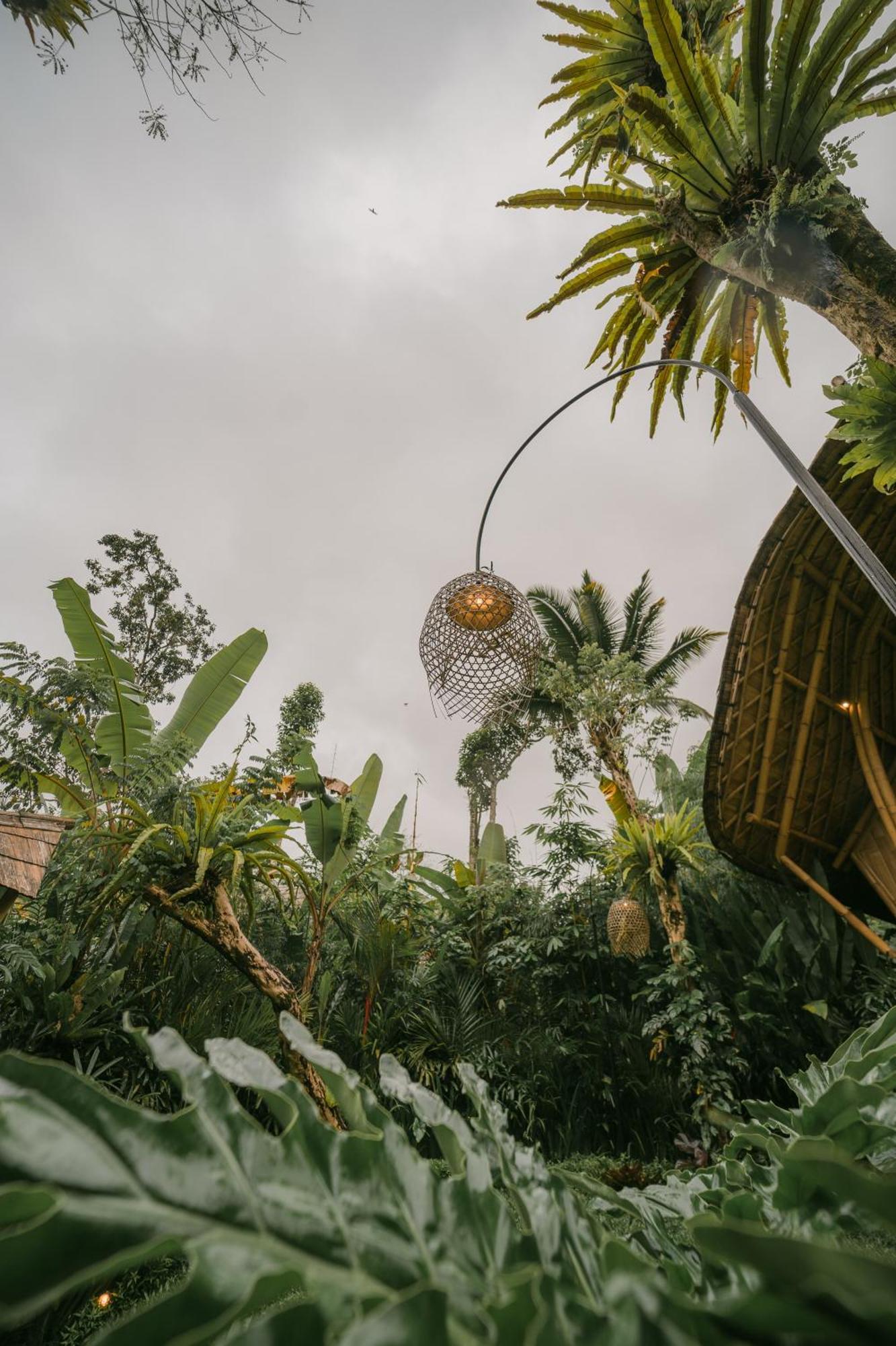 Вілла Arcada Bali Bamboo House Сідемен Екстер'єр фото