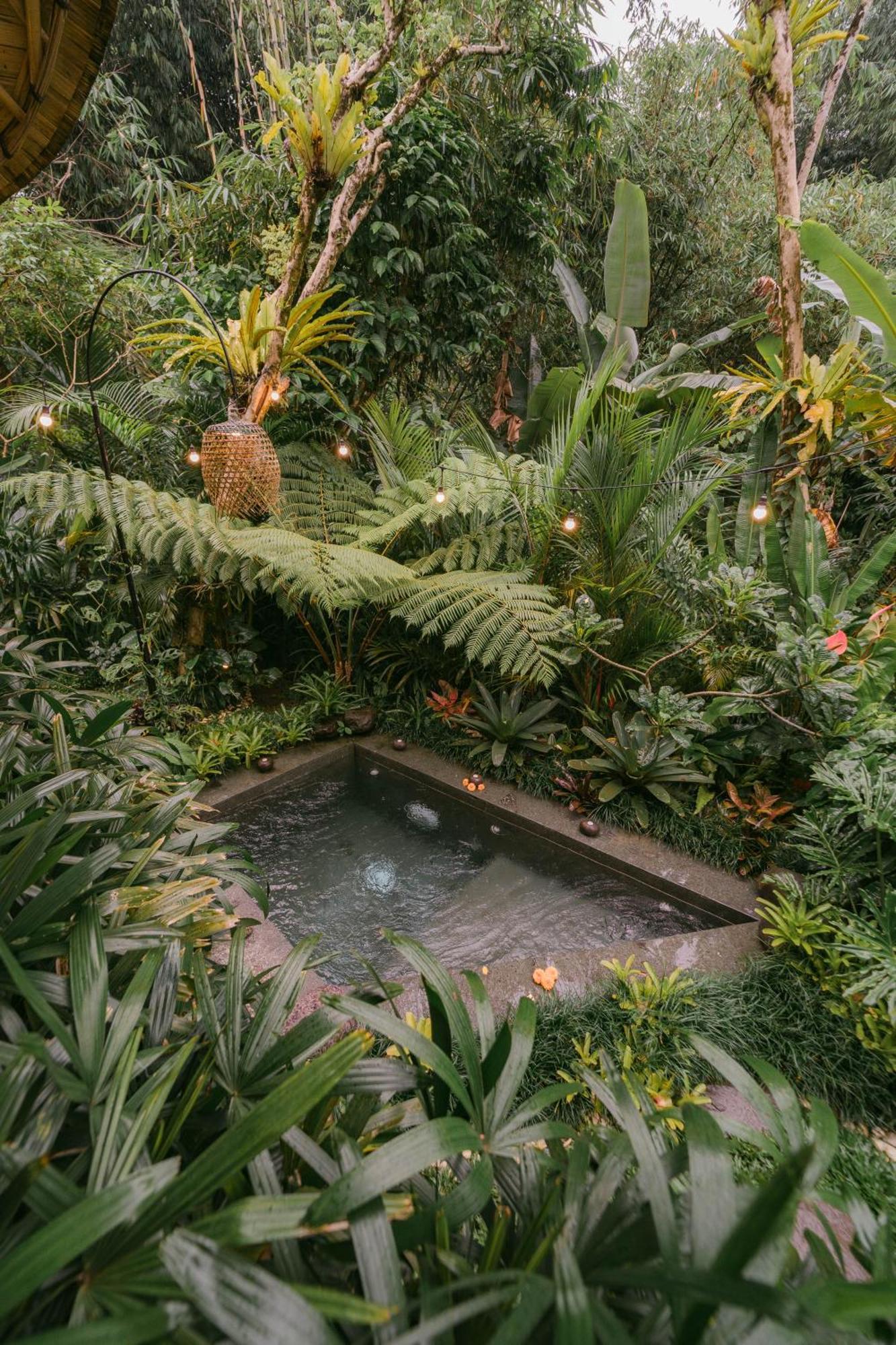 Вілла Arcada Bali Bamboo House Сідемен Екстер'єр фото