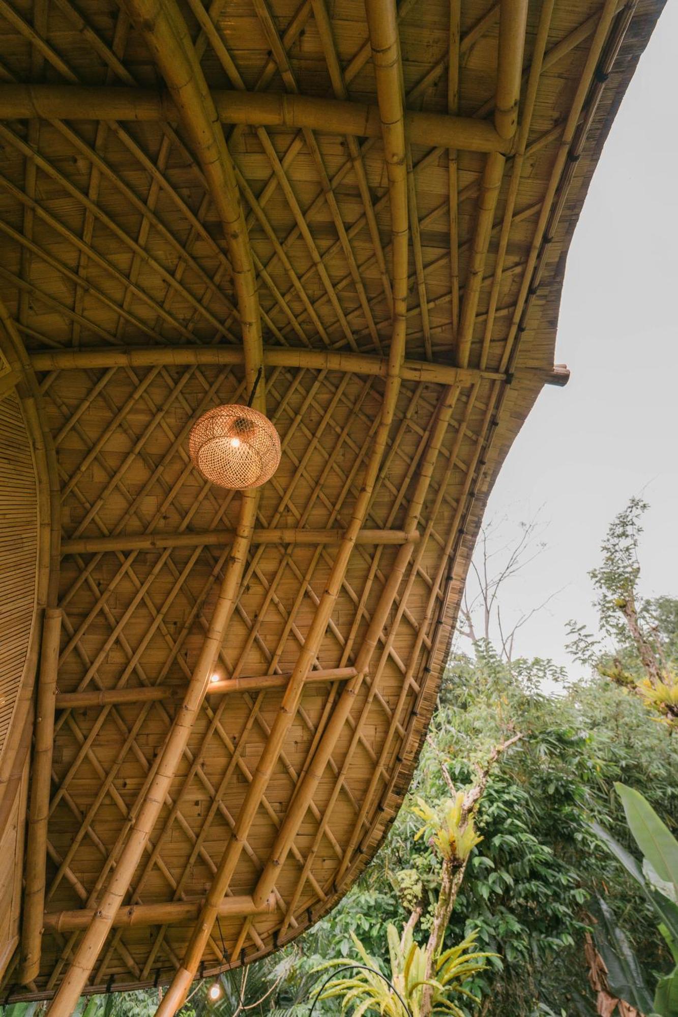 Вілла Arcada Bali Bamboo House Сідемен Екстер'єр фото