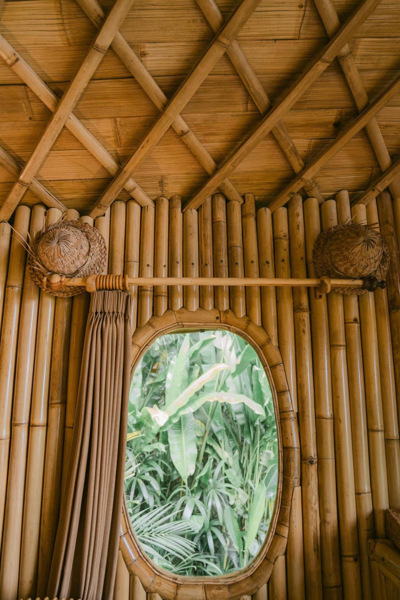 Вілла Arcada Bali Bamboo House Сідемен Екстер'єр фото