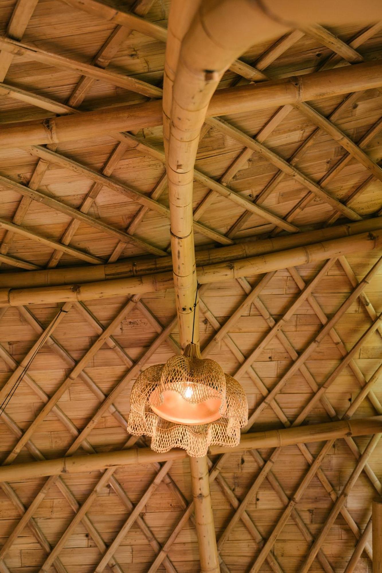 Вілла Arcada Bali Bamboo House Сідемен Екстер'єр фото