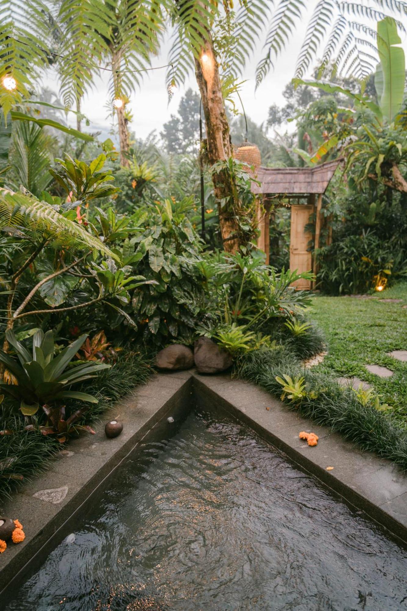 Вілла Arcada Bali Bamboo House Сідемен Екстер'єр фото