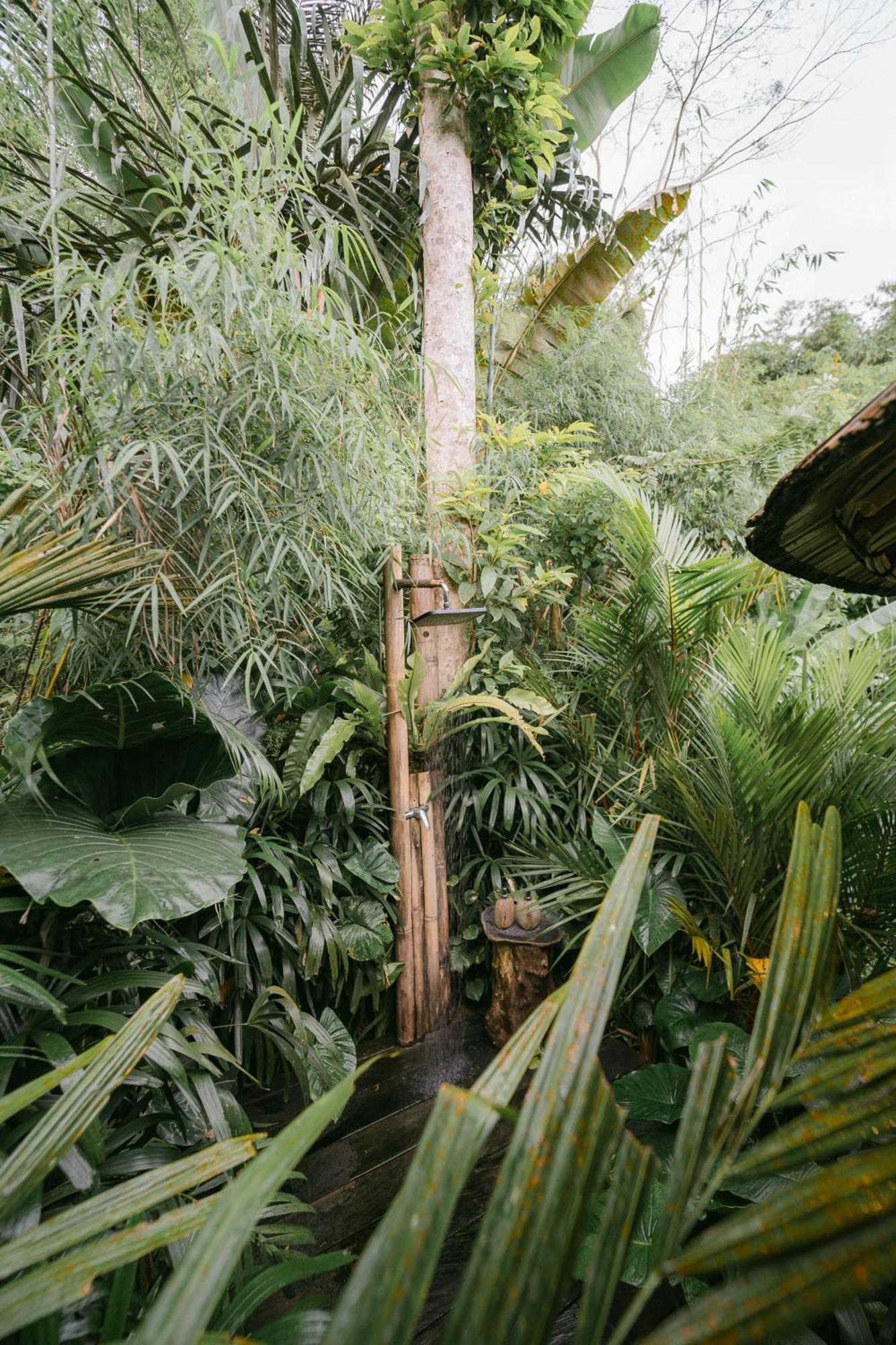 Вілла Arcada Bali Bamboo House Сідемен Екстер'єр фото