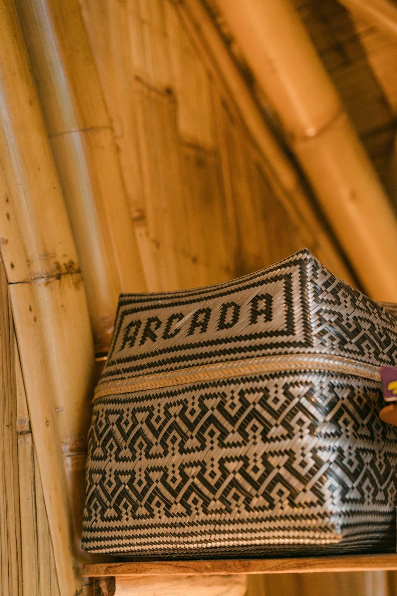 Вілла Arcada Bali Bamboo House Сідемен Екстер'єр фото