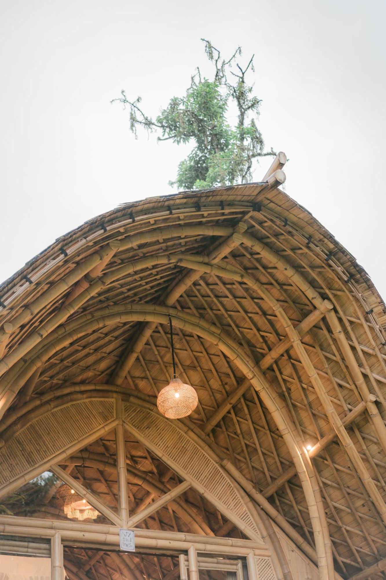 Вілла Arcada Bali Bamboo House Сідемен Екстер'єр фото